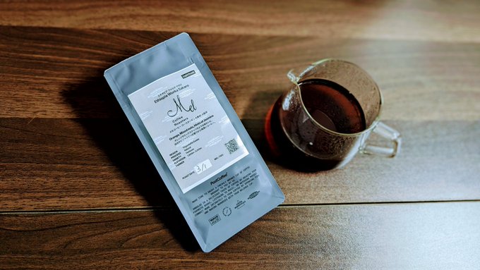 おはようございます今朝のコーヒーはMel Coffee Roastersエチオピア🇪🇹 ウォルカ サカロ品種 : Hei