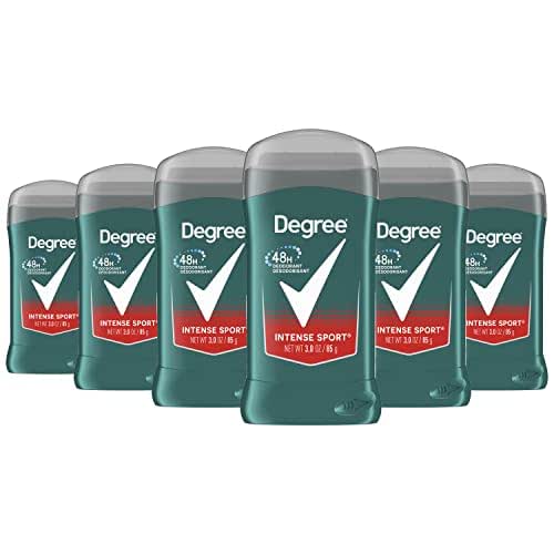 Degree Men Original Deodorant 48-Hour Odor Protection Intense Sport Deodorant For Men 3 oz $13.87 at