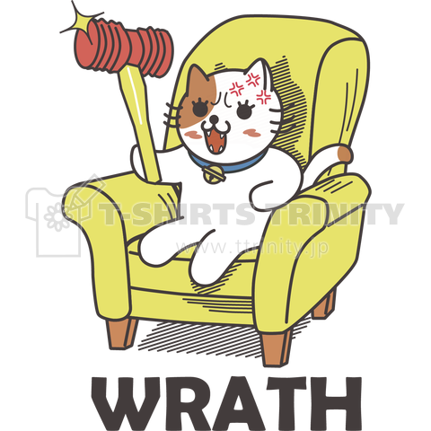 楽猫楽描しげ屋です。今日のデザイン紹介。#七つの大罪 やで「憤怒」WRATHにゃんこ #Tシャツ #ネコ #イラスト 楽猫楽描しげ屋です。今日のデザイン紹介。#七つの大罪 やで「憤怒」WRATHにゃんこ #Tシャツ #ネコ #イラスト