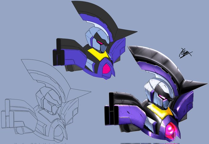 今日のお絵描き_(┐「ε:)_ダンボール戦機のオーディーンを描いてみました模写です!! 今日のお絵描き_(┐「ε:)_ダンボール戦機のオーディーンを描いてみました模写です!!