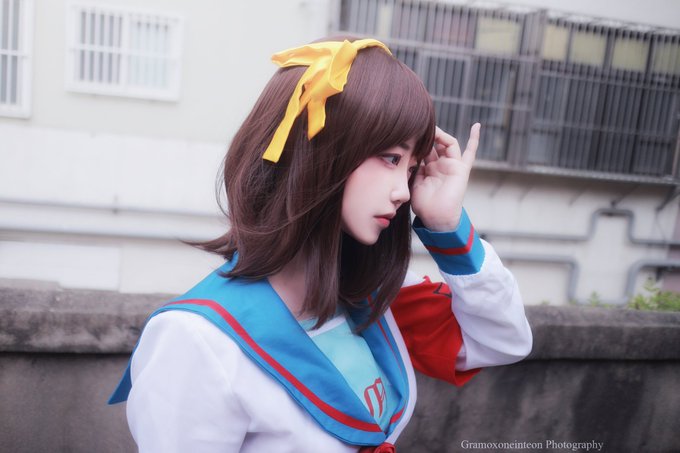 涼宮ハルヒの憂鬱📷  #涼宮ハルヒ #ハルヒ #すずみやはるひ #コスプレ #cosplay #haruhi #스즈미야