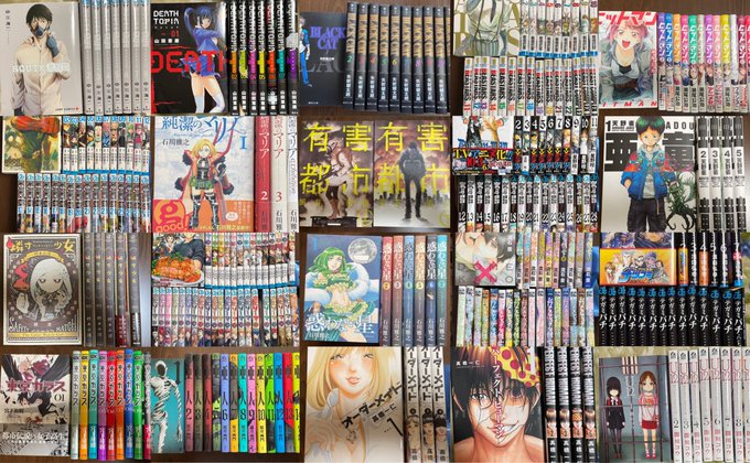 これまでメルカリで買った漫画セットまとめてみた🫠DEATHTOPIA、ROUTE END、BLACK CAT、BEAST これまでメルカリで買った漫画セットまとめてみた🫠DEATHTOPIA、ROUTE END、BLACK CAT、BEAST