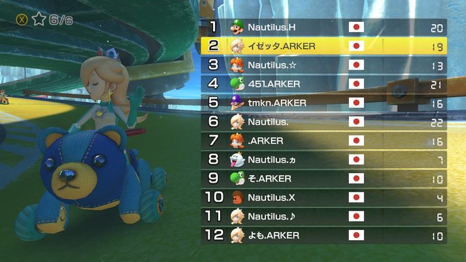 何ヵ月ぶりかのARKERイゼッタ決定戦負け #MK8D #NintendoSwitch 