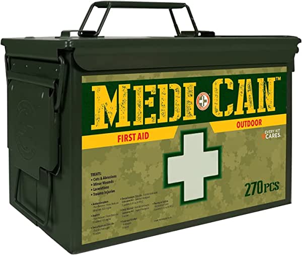Be Smart Get Prepared Be Smart Get Prepared 270piece Medi+can First Aid & Advance Wound Care Kit $17...