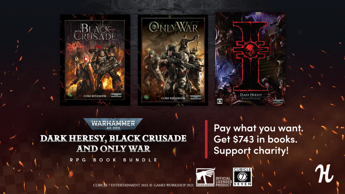 Play an Acolyte of the Inquisition. A Disciple of the Dark God. A soldier of the Imperial Guard.
Ex...