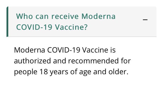 河野太郎がCDCの資料通りだと言うなら、当時アメリカでは18歳以上にしか承認されていなかったモデルナを、「大臣指示の改正