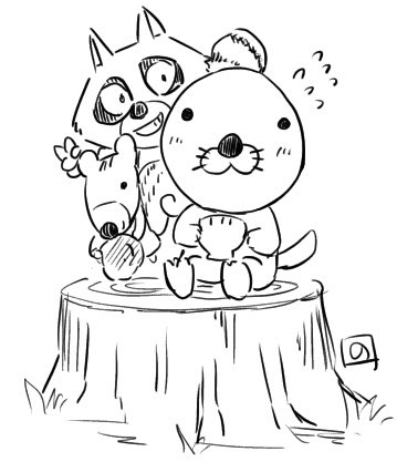 ぼのぼのちゃ🦦🐿🦝 ぼのぼのちゃ🦦🐿🦝