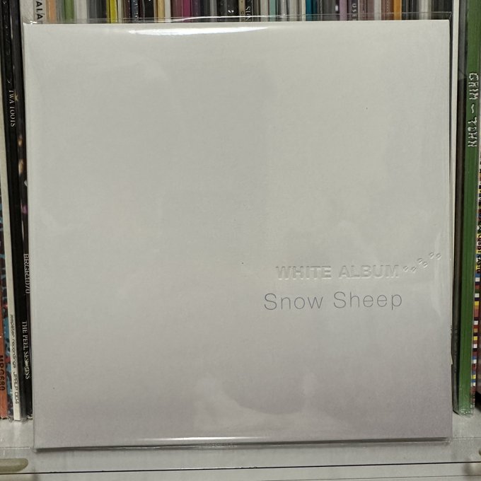 祝！本日発売！Snow Sheep 1stアルバム”White Album”。ユニオン特典のポストカードも素敵！「組み立