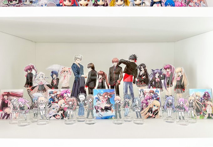 そういえばLB福袋のミニアクリルパネル全5種類揃えた!#リトルバスターズ そういえばLB福袋のミニアクリルパネル全5種類揃えた!#リトルバスターズ