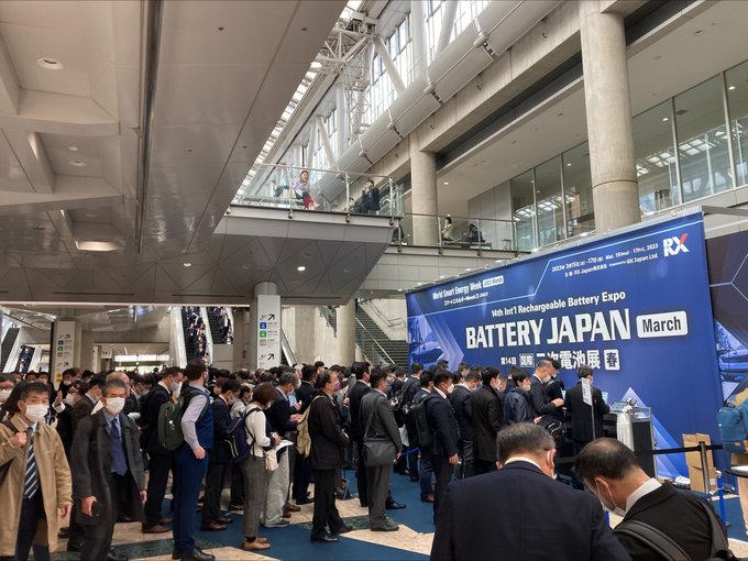本日2日目「国際二次電池展」は大盛況です。皆様のご来場を心からお待ちしております。#二次電池展 #バッテリージャパン #