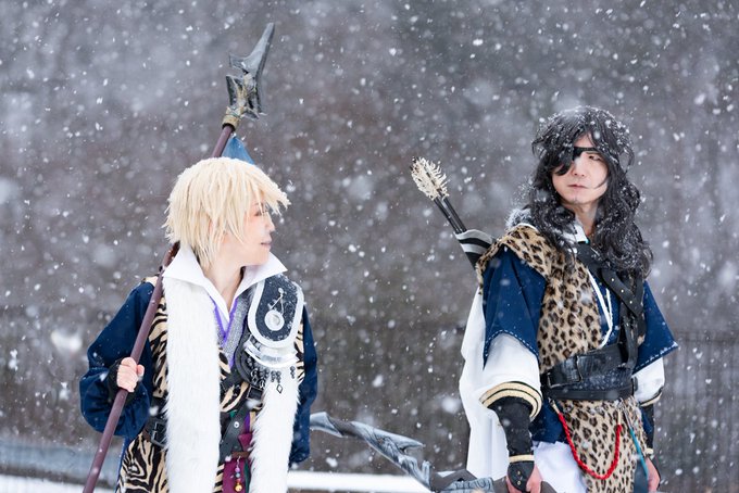 まだある雪ロケ写真⛄20230225cos/コスプレP  Thunderbolt Fantasy 東離劍遊紀狩雲霄 捲殘