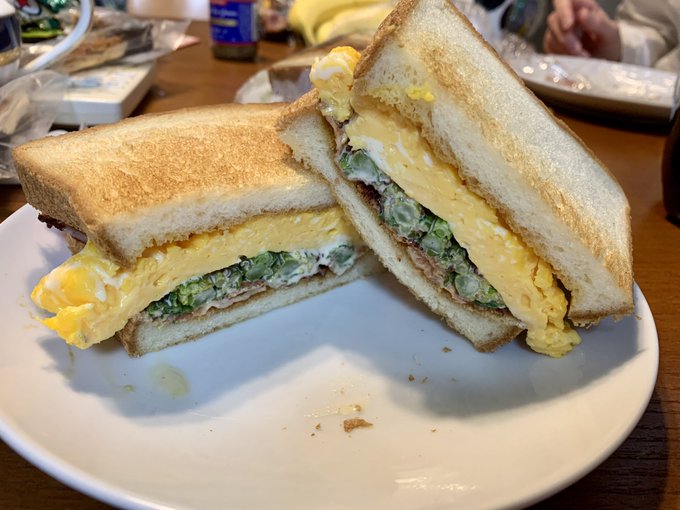 今年も作った衛宮さんちの今日のごはんの菜の花サンドウィッチ! 今年も作った衛宮さんちの今日のごはんの菜の花サンドウィッチ!