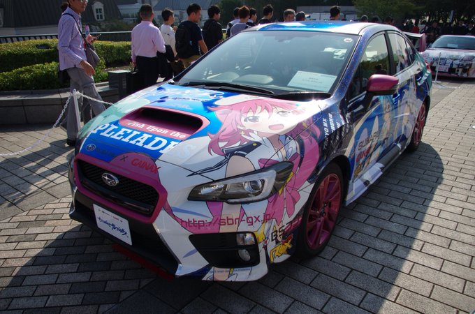 2019年に開催された東京モーターショーにて「放課後のプレアデス」公式痛車がありましたが、痛G Vol.27を見ると2代 2019年に開催された東京モーターショーにて「放課後のプレアデス」公式痛車がありましたが、痛G Vol.27を見ると2代