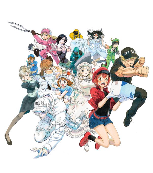 『はたらく細胞』実写映画化が決定体内&細胞たちを壮大スケールで描く▼キャストは未発表《詳細》監督脚本は「翔んで埼玉」タッ 『はたらく細胞』実写映画化が決定体内&細胞たちを壮大スケールで描く▼キャストは未発表《詳細》監督脚本は「翔んで埼玉」タッ
