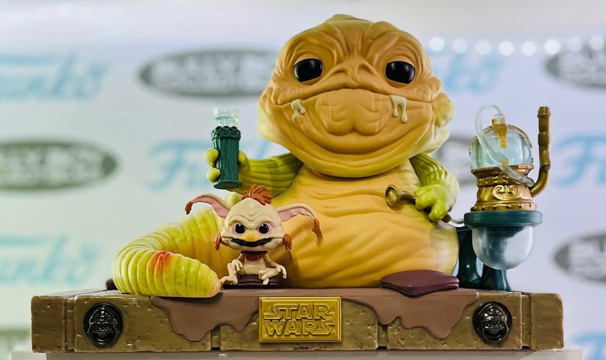 Jabba time ~ Up close and OOB with the new Star Wars Funko POP! Moment ~ available below ~ thanks bu...