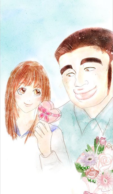 お疲れ様です(*´ω`*)🍀俺物語ファンアート完成しました🍀水彩って学生時代以来なんで思い出しながら(*´꒳`*)塗って お疲れ様です(*´ω`*)🍀俺物語ファンアート完成しました🍀水彩って学生時代以来なんで思い出しながら(*´꒳`*)塗って