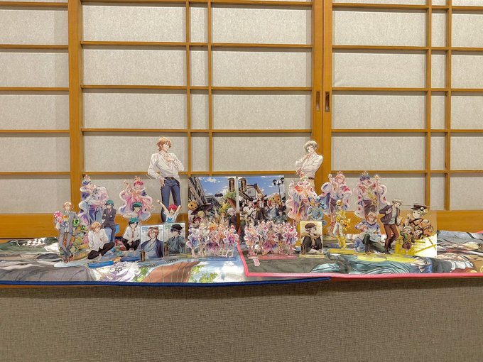 家にあるアクスタ全部並べた!壮観!あみのは一部ないけど…いいね!美男高校地球防衛部は!! 家にあるアクスタ全部並べた!壮観!あみのは一部ないけど…いいね!美男高校地球防衛部は!!