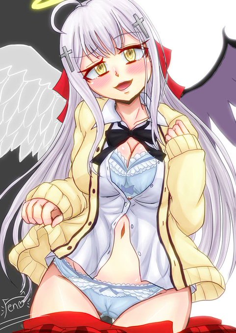 ラフィエル 「悪魔のような天使の誘い」#ラフィエル生誕祭2023 #ガヴリールドロップアウト #AI以下の絵描きが通る ラフィエル 「悪魔のような天使の誘い」#ラフィエル生誕祭2023 #ガヴリールドロップアウト #AI以下の絵描きが通る