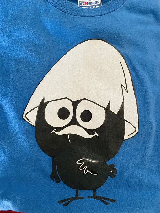 もはや家宝で着れなくなった、ヴィンテージショップでの運命の出会いしたTシャツ青×カリメロ=完璧 もはや家宝で着れなくなった、ヴィンテージショップでの運命の出会いしたTシャツ青×カリメロ=完璧