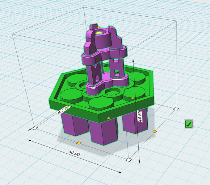 3D mini クラッシュタワー(crash tower) Because the power of the mini 