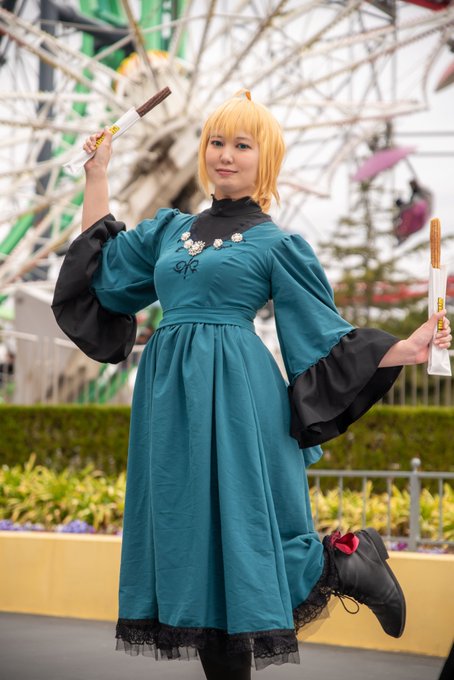 【Cosplay】Fate/stay night [Heaven's Feel]セイバー (フィナーレ ver.)pho