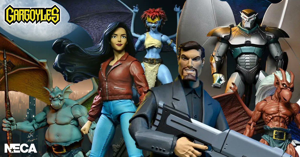 NECA just launched this awesome new line of Gargoyles action figures! Especially for the price these...