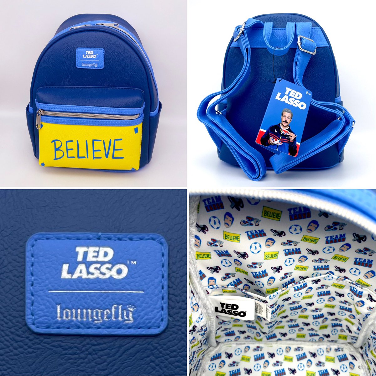 Believe! Just unboxing this awesome Ted Lasso Loungefly backpack now that season 3 is here! Exclusiv...