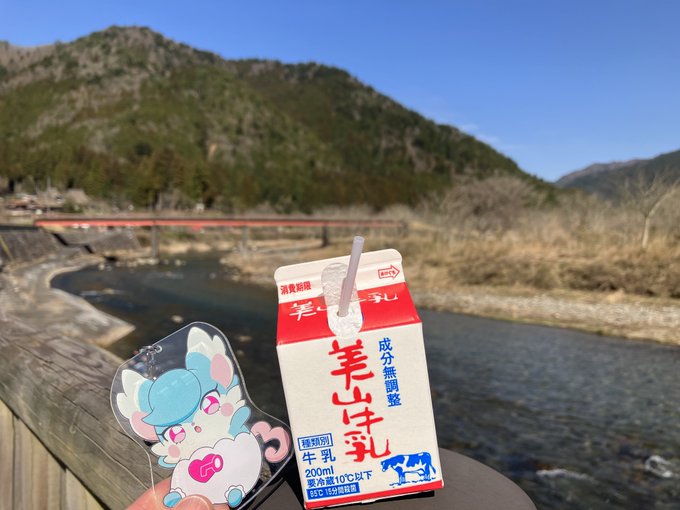 美山牛乳おいしい#ここたび#ここたま 美山牛乳おいしい#ここたび#ここたま