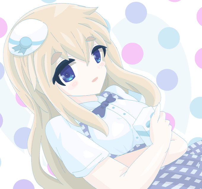 #けいおん #琴吹紬 ホワイトデーは過ぎたけどそれっぽいカラーリングでムギを描きました。色合い的に神戸屋制服を選んでいま #けいおん #琴吹紬 ホワイトデーは過ぎたけどそれっぽいカラーリングでムギを描きました。色合い的に神戸屋制服を選んでいま