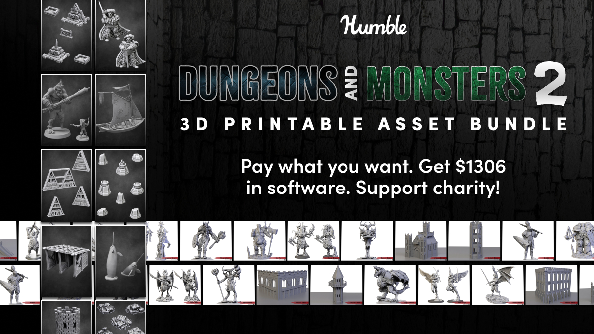 Bring your next tabletop gaming adventure to life with this collection of 3D printable dungeons, cre...