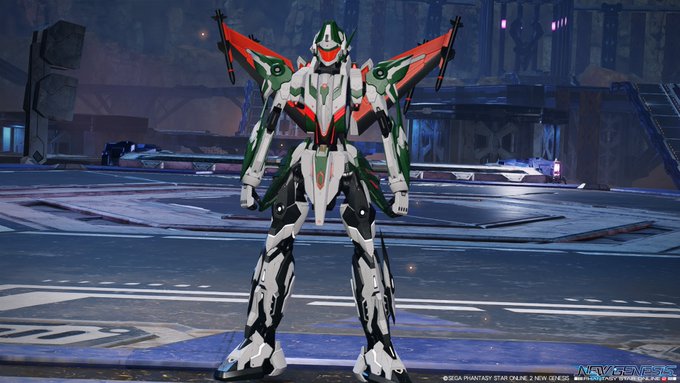 #PSO2NGS#キャストはいいぞ#メンテの日なのでssを貼るダンボール戦機Wより、バスターです。量産機なので分かる人に #PSO2NGS#キャストはいいぞ#メンテの日なのでssを貼るダンボール戦機Wより、バスターです。量産機なので分かる人に
