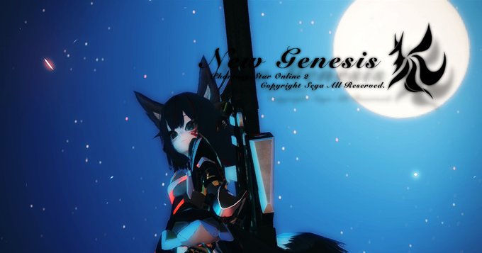 月と機械人形(マシンドール) #PSO2NGS #メンテの日なのでssを貼る 月と機械人形(マシンドール) #PSO2NGS #メンテの日なのでssを貼る