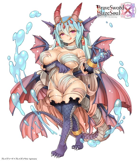 「ブレイブソード×ブレイズソウル」にて、「ヨルムンガンド(極弐)」を描かせて頂きました。むちむちっ🤗 #ブレxブレ 「ブレイブソード×ブレイズソウル」にて、「ヨルムンガンド(極弐)」を描かせて頂きました。むちむちっ🤗 #ブレxブレ