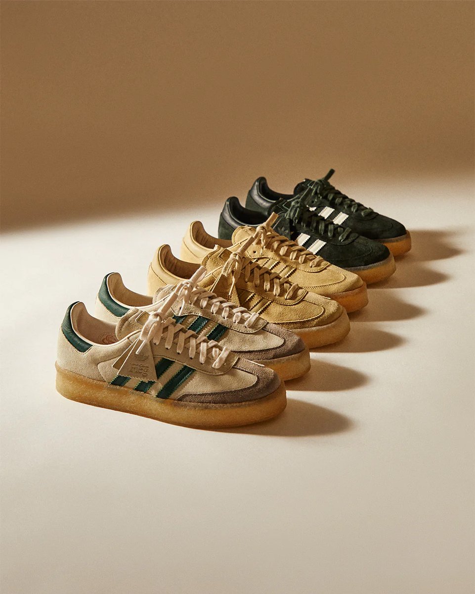 Online Raffle on KITH.
Ronnie Fieg x adidas x Clarks 8th Street Samba.
️ Pairs will not be availab...