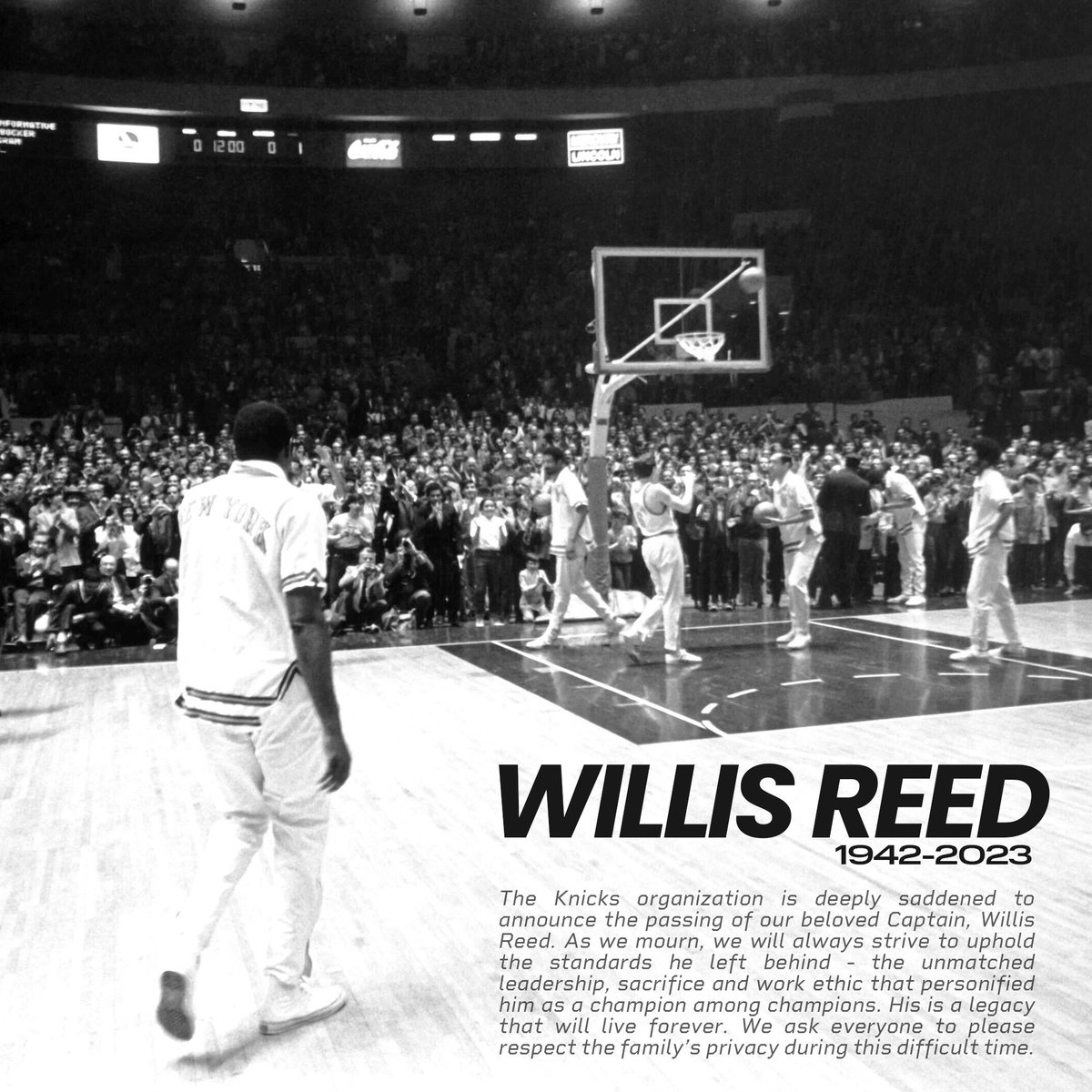 The Tragic Death Of New York Knicks Legend Willis Reed