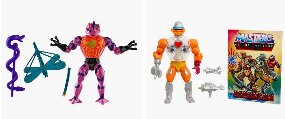 2 de los nuevos Masters of the Universe Origins bajan un poco de precio....
