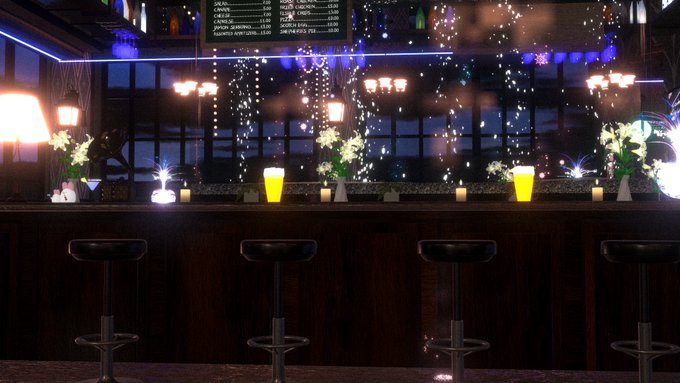 とても素敵で居心地の良いバーです！A very nice and cozy bar! World: Bar 黄昏 ～Ch