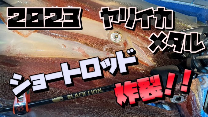 イカのアタリがわかりやすいです✨🦑#イカメタル #ヤリイカ #ブラックライオン 【2023・イカメタル】～ベタ凪快晴でヤ