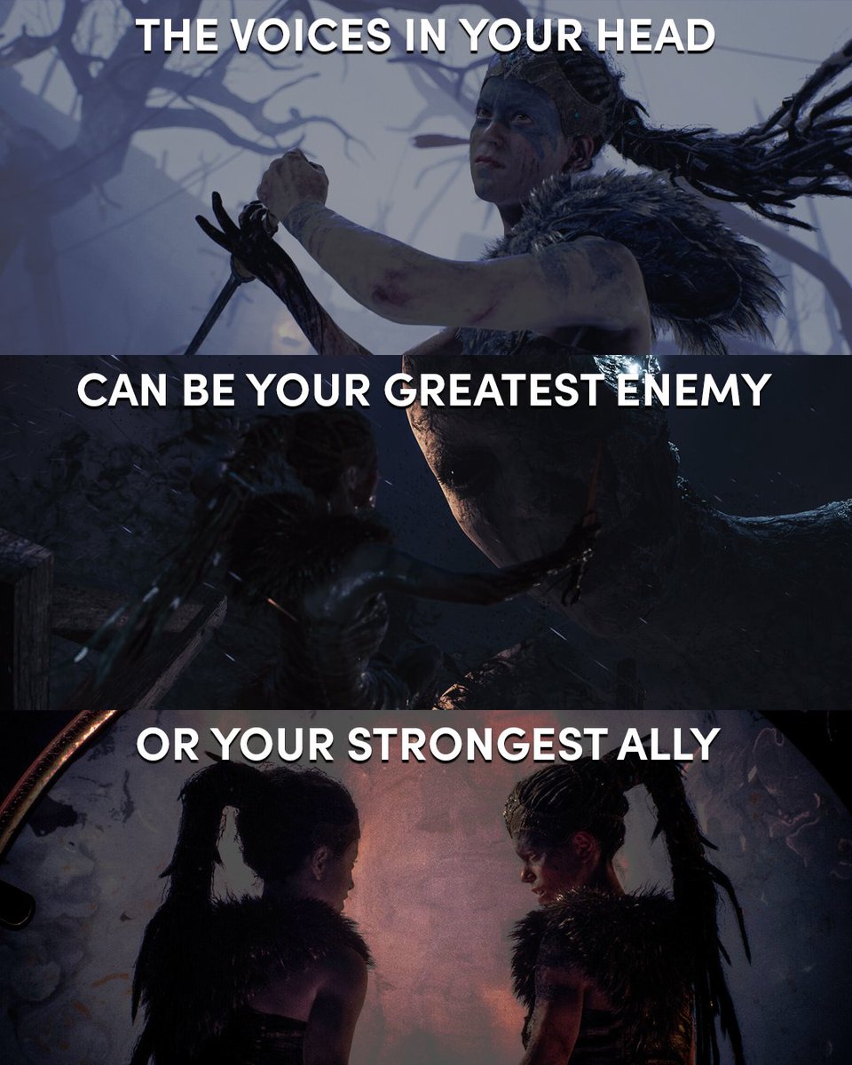 Journey through the mind of Senua and experience the weight of her inner demons in Hellblade: Senua'...