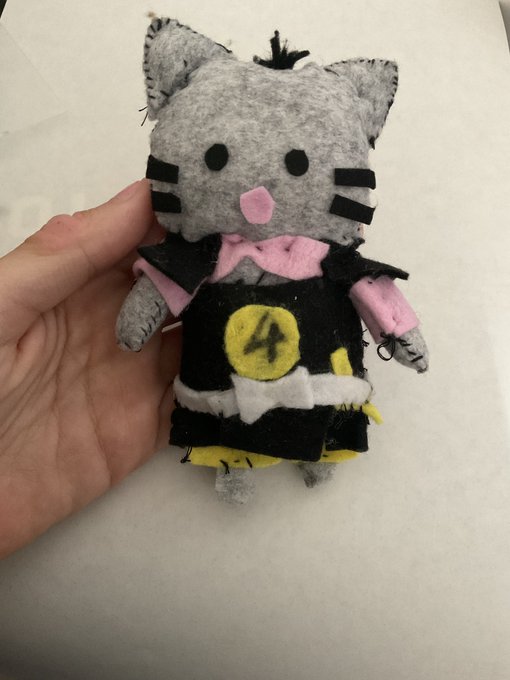 #ねこねこ日本史 自作 島津家久ぬいぐるみ #ねこねこ日本史 自作 島津家久ぬいぐるみ