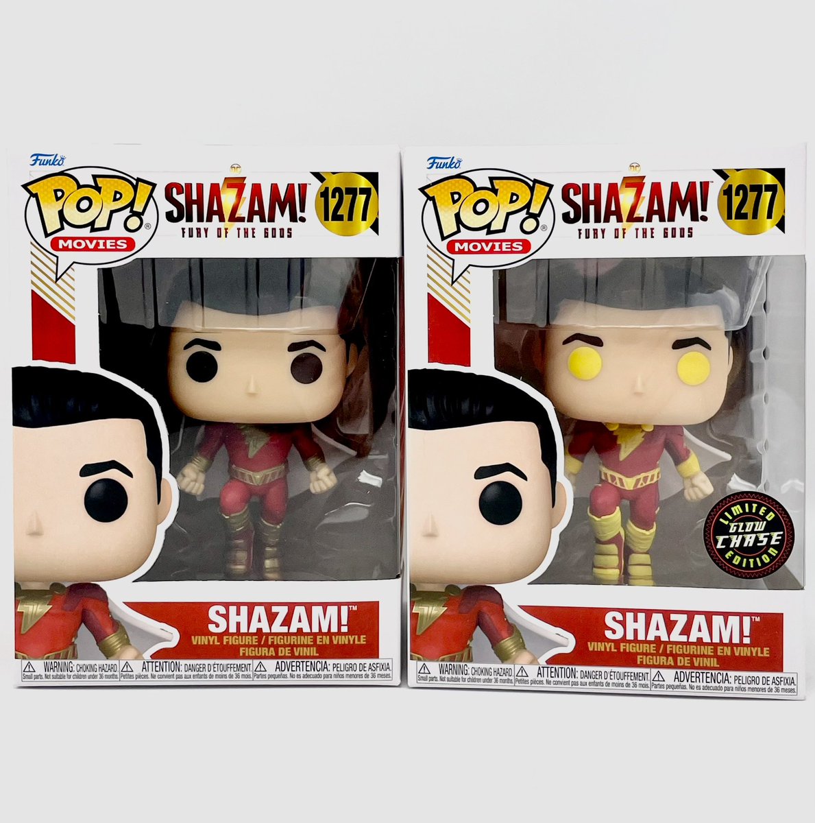 Shazam call! Just broke these out of their cardboard prison ~ got the chase luckily! Not seen the fi...