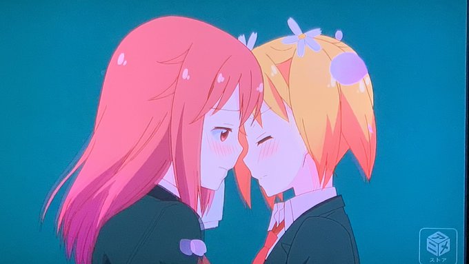 『桜Trick』一気観完了なのです‼️桜の季節になると観たくなるこの作品…少しキスシーンがクドく思えるかもですが、それで