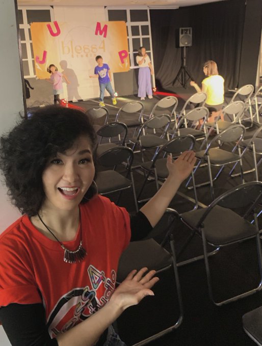KANASA姉ちゃんが作ったダンス達bless4スタジオ皆の発表会で披露❣️今日はbless4スタジオのT-shirts KANASA姉ちゃんが作ったダンス達bless4スタジオ皆の発表会で披露❣️今日はbless4スタジオのT-shirts