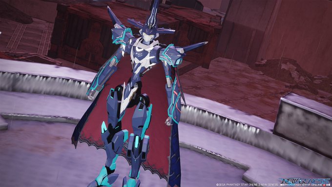 ＃PSO2NGS＃キャストはいいぞダンボール戦機Wより、トリトーンを再現してみました。 