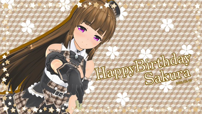 桜誕生日おめでとう🎉🎉🎉#バトガ#藤宮桜生誕祭2023 桜誕生日おめでとう🎉🎉🎉#バトガ#藤宮桜生誕祭2023
