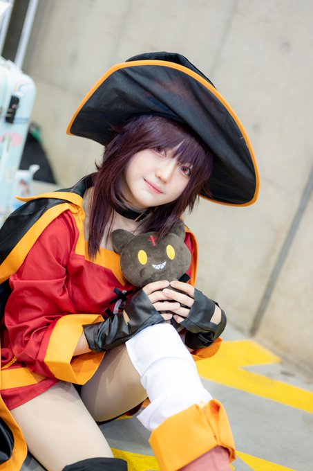 ⚠コスプレ #りこのこすぎゃらりー#AJコスプレ #AJ2023この素晴らしい世界に祝福を!💥めぐみん早速データ頂いた ⚠コスプレ #りこのこすぎゃらりー#AJコスプレ #AJ2023この素晴らしい世界に祝福を!💥めぐみん早速データ頂いた