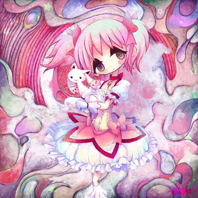 ／人◕ ‿‿ ◕人＼#madoka_magica 