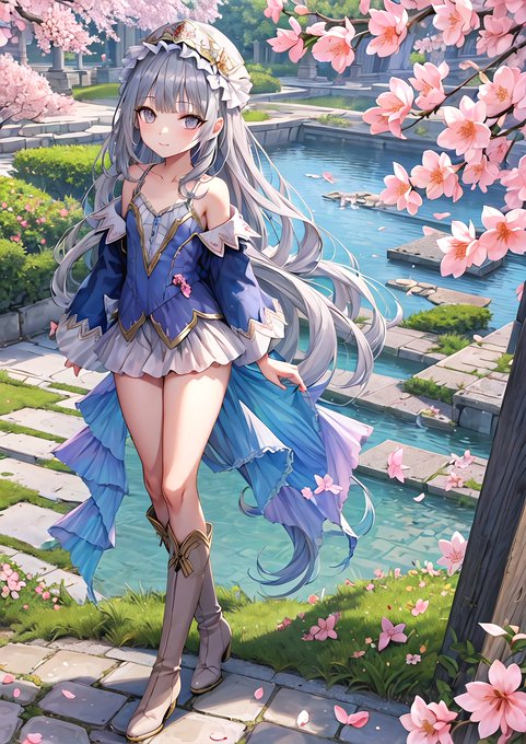 pixiv today's topic 34-2 spring #pixiv今日のお題 #春 #アトリエシリーズ #黄昏 pixiv today's topic 34-2 spring #pixiv今日のお題 #春 #アトリエシリーズ #黄昏