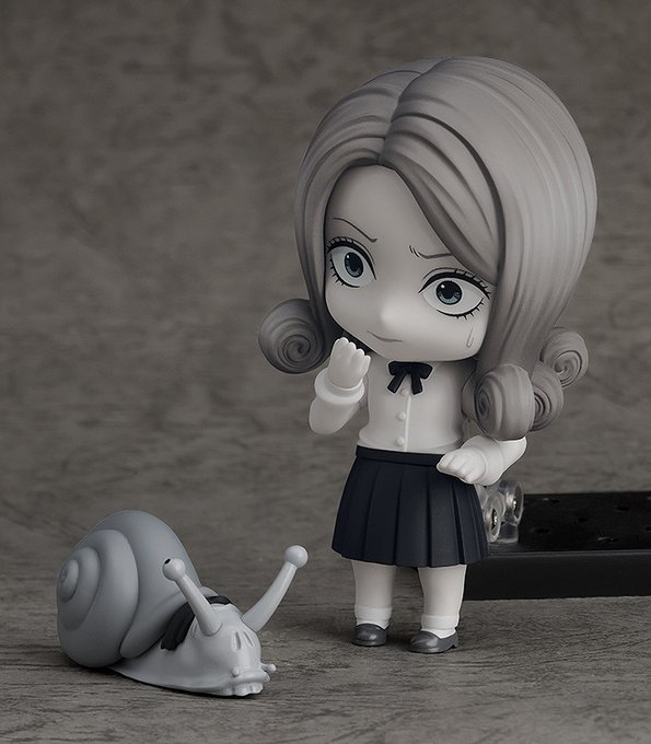 『#うずまき』ねんどろいど 五島桐絵══════════・学生鞄・ヒトマイマイ・秀一の父イラストシート・うずまきの中台紙 『#うずまき』ねんどろいど 五島桐絵══════════・学生鞄・ヒトマイマイ・秀一の父イラストシート・うずまきの中台紙