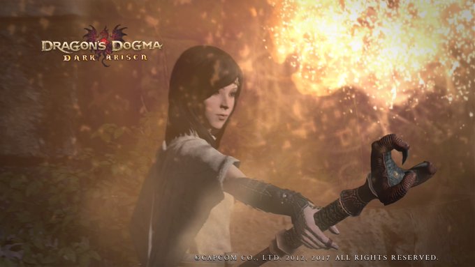 リザードマンに挨拶代わりのファイアボール #ドラゴンズドグマ リザードマンに挨拶代わりのファイアボール #ドラゴンズドグマ